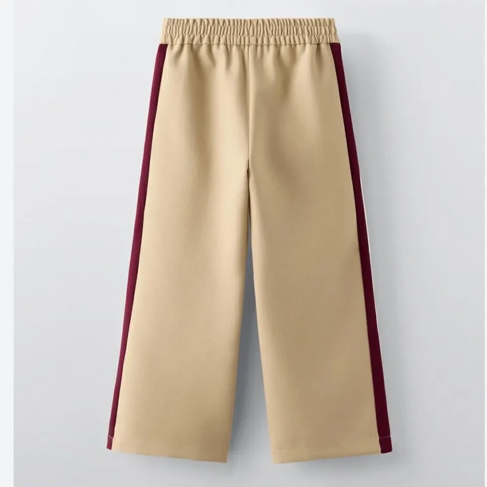 Zara Girls Tan Trousers/Pants(Size 11-12yrs)
